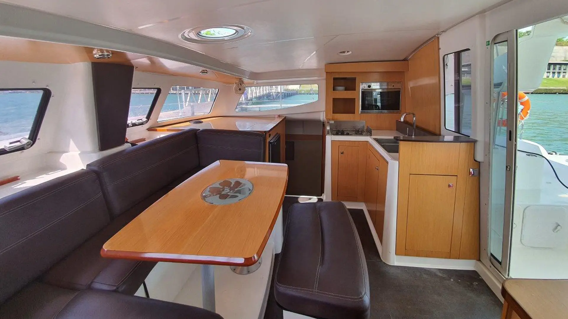 2013-fountaine-pajot-mahe-36-for-sale-thailand-galley-dining 2013-fountaine-pajot-mahe-36-for-sale-thailand-galley-dining