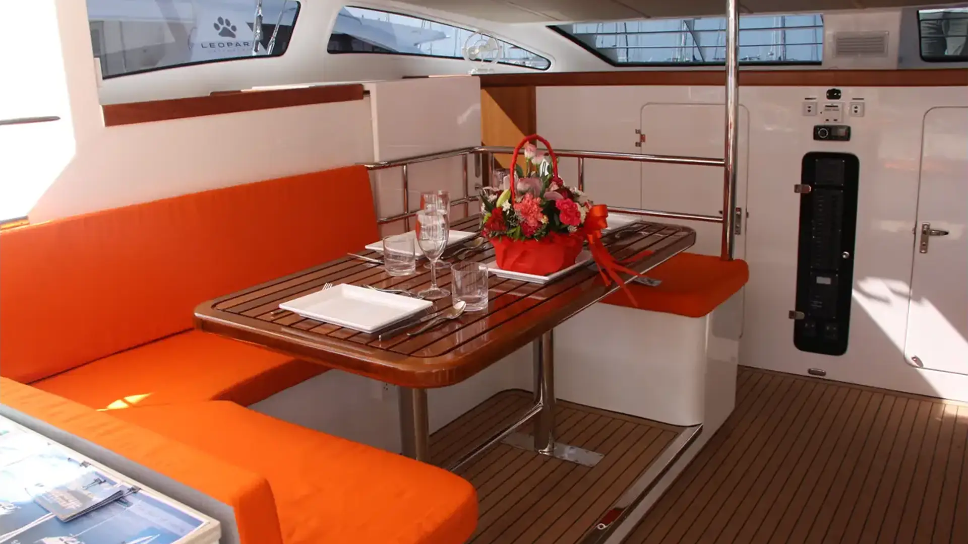 2015-island-spirit-is380-hybrid-electric-for-sale-thailand-galley 2015 Island Spirit IS380 Hybrid Electric For Sale Thailand Galley