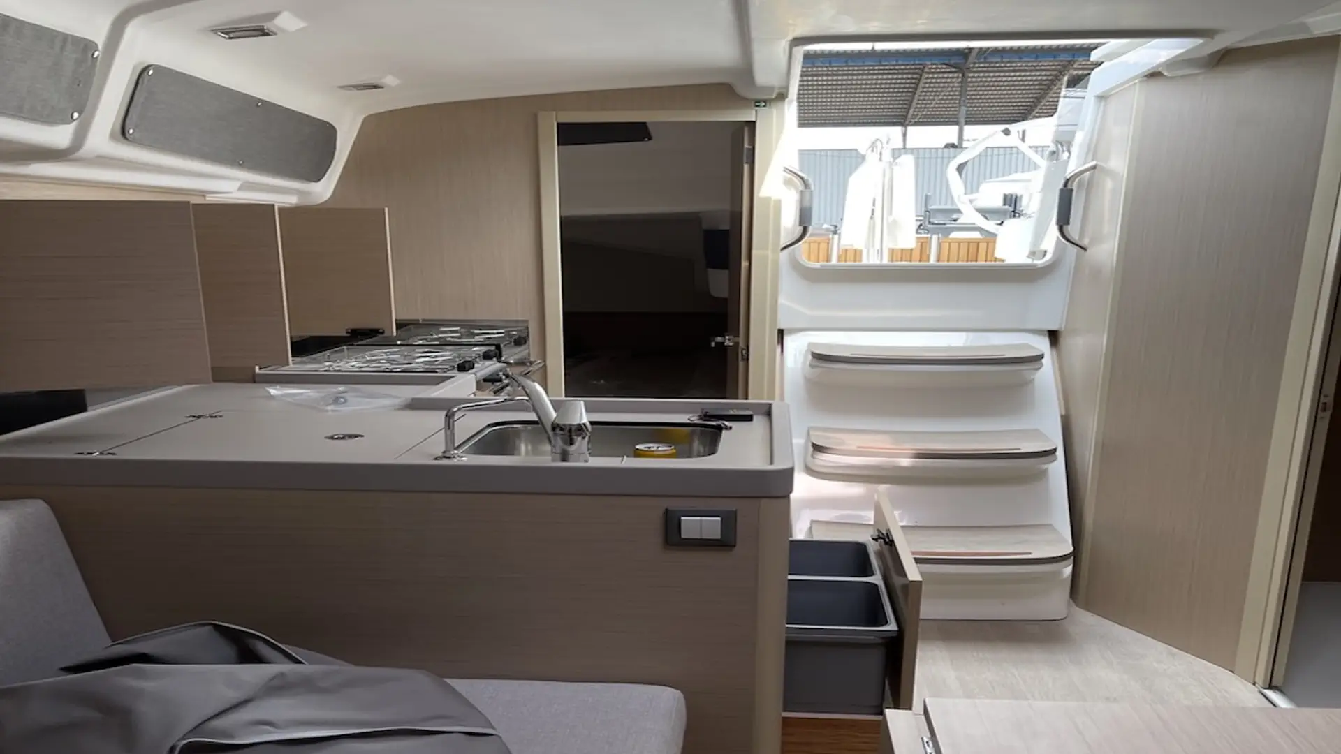 2022-beneteau-oceanis-34.1-for-sale-thailand-philosophie-galley-sink 2022 Beneteau Oceanis 34.1 For Sale in Thailand Philosophie Galley Sink