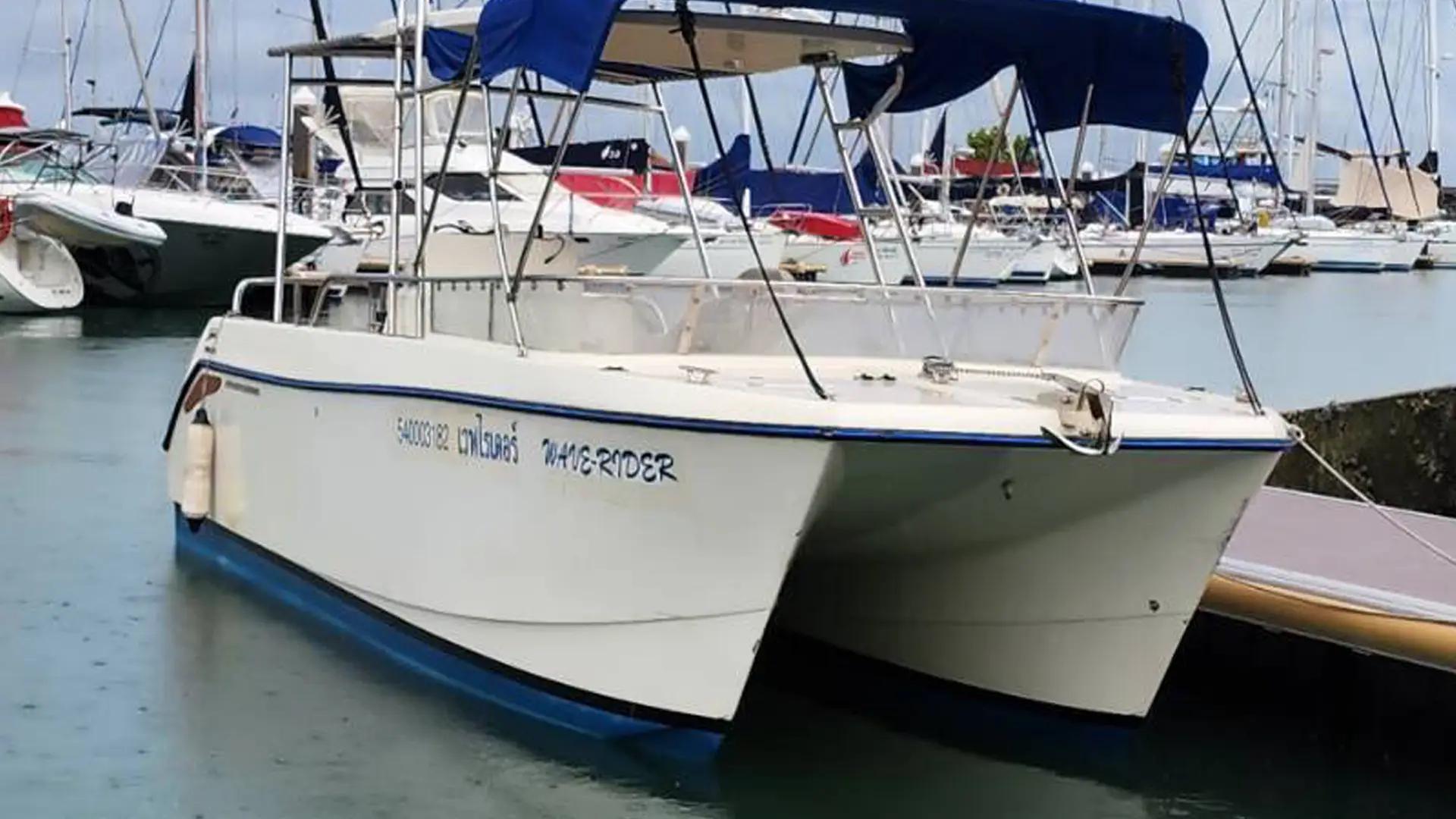 2011-austhai-800-wave-rider-for-sale-thailand-bow 2011 AusThai 800 Wave Rider For Sale Bow View