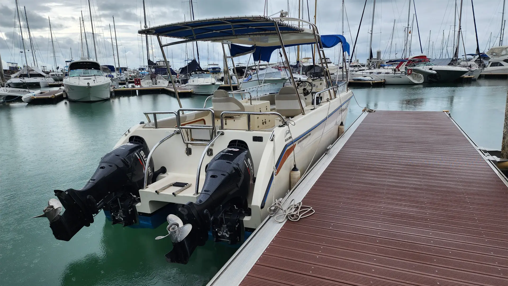2011-austhai-800-wave-rider-for-sale-thailand-engines 2011 AusThai 800 Wave Rider For Sale With Twin Engines