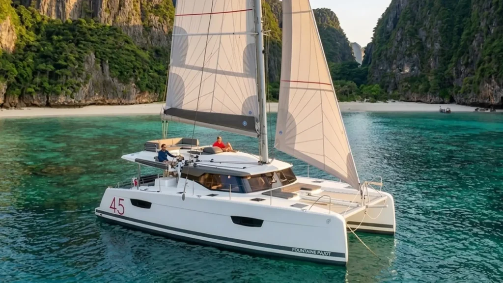 2022-fountaine-pajot-45-for-sale-thailand-Shavasan 2022 Fountaine Pajot Elba 45 For Sale in Thailand