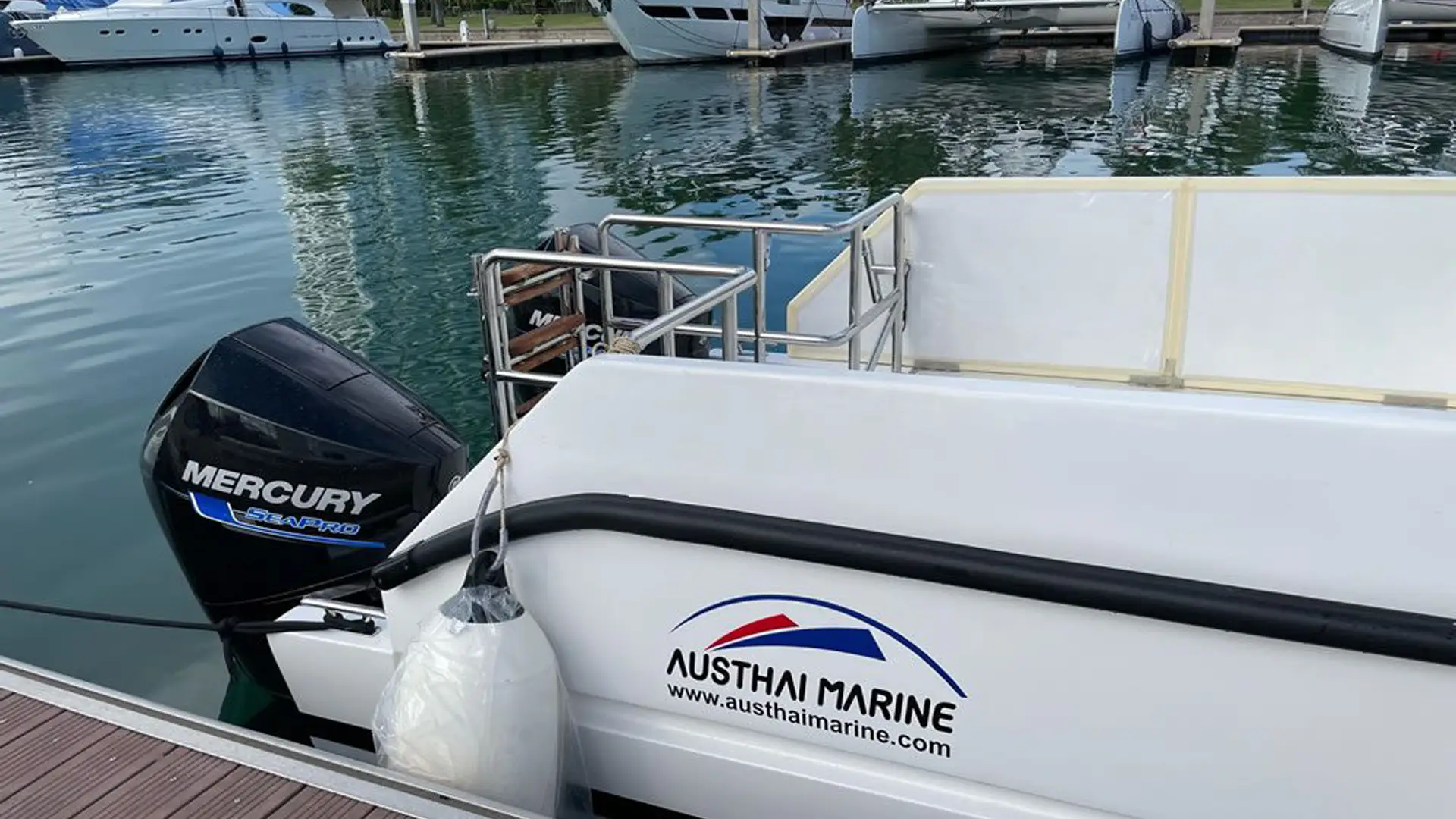 austhai-at800-powercat-fishing AusThai AT800 Powercat Fishing